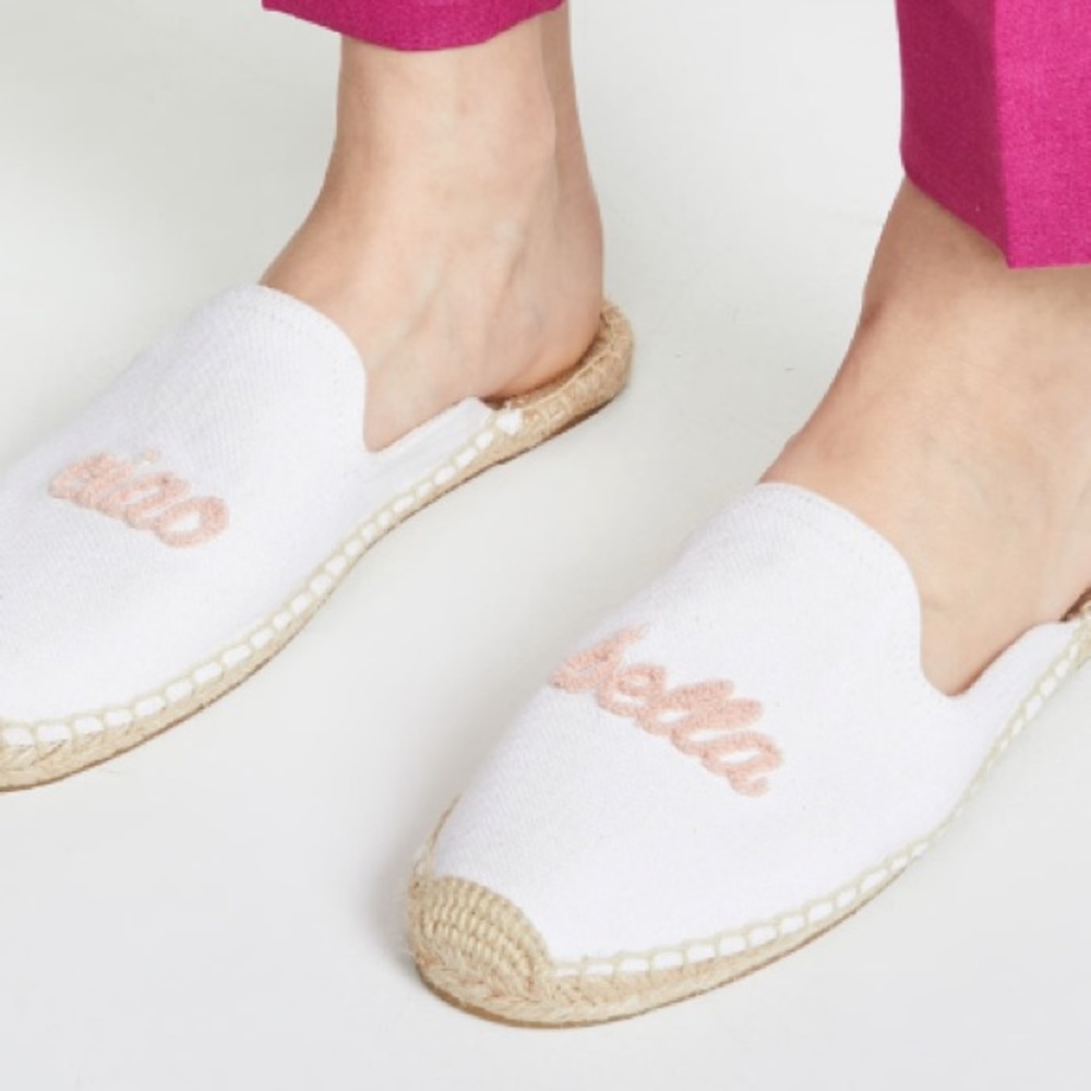 Soludos Ciao Bella Mule Espadrille Slides